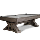 Nixon Jasper 7' Slate Pool Table in Weathered Slate by Nixon Billiards with dining top option.