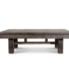 Nixon Kemp 8' slate pool table by Nixon Billiards in Grayson Grey, shown with dining top.