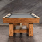The Nixon Presli 7' Slate Pool Table by Nixon Billiards features a Native Acacia finish.