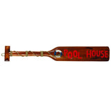 RAM Game Room “Pool House” Acacia Wood Art Sign