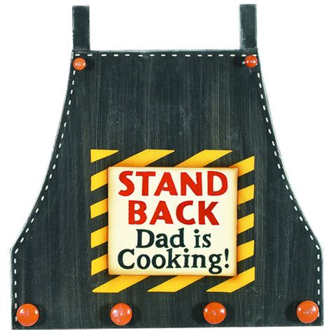 RAM Game Room “Stand Back - Dad Is Cooking” Wall Art Sign