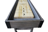 Playcraft 16' Saybrook Shuffleboard Table in Weathered Smoke