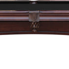 Playcraft Charles River 8' Slate Pool Table in Espresso w/ Leather Drop Pockets