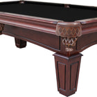 Playcraft St Lawrence 8' Slate Pool Table w/ Leather Drop Pockets