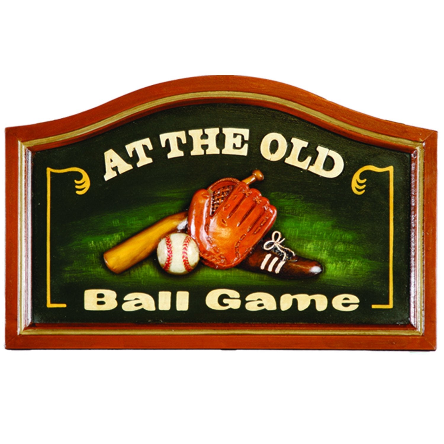 RAM Game Room “At The Old Ball Game” Wall Art Sign