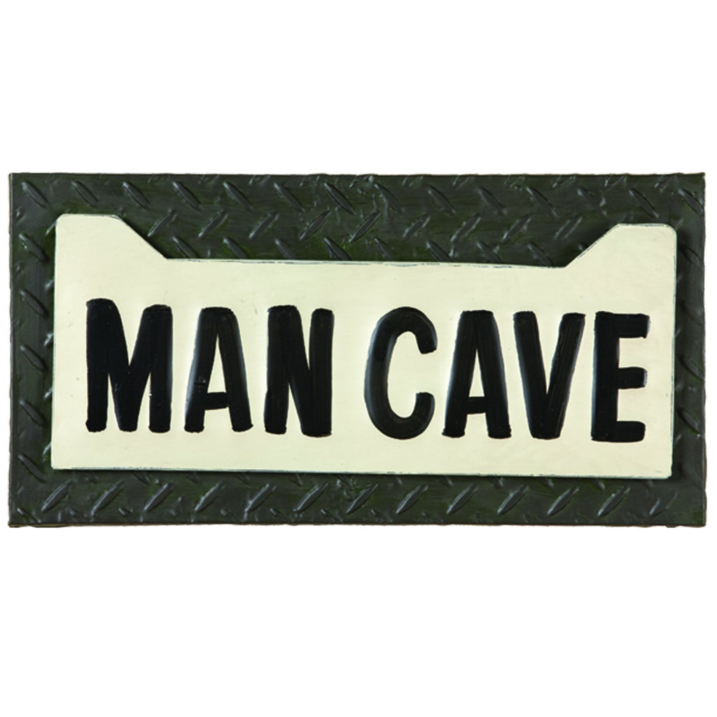 RAM Game Room “Man Cave” Metal License Plate Wall Art Sign