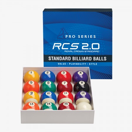 Pro Series Standard Billiard Ball Set: 2-1/4", balls 1-15 plus cue ball.