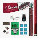 Rage Pre-Packed Billiard Cue Kit - Max