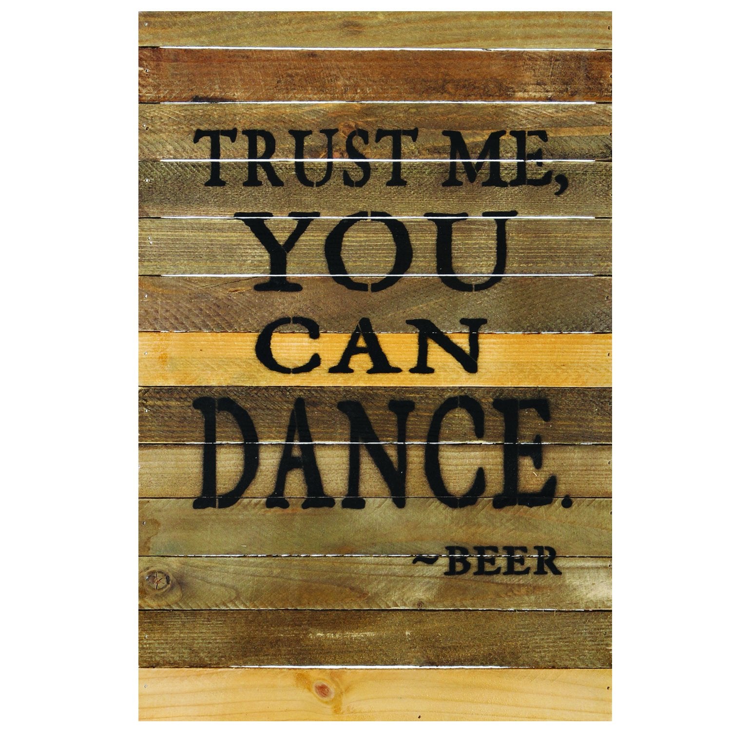 RAM Game Room “Trust Me You Can Dance” sign by RAM Game Room—fun wall décor for any space.