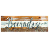 RAM Game Room “Beeradise” sign wall art—perfect decor for your game room.