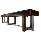 HJ Scott® 12' Abbey Shuffleboard Table in Espresso Stained Maple