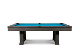 Nixon Nora 8' Slate Pool Table in Charcoal Finish