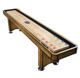 Playcraft Georgetown 12' Shuffleboard Table in Honey Oak