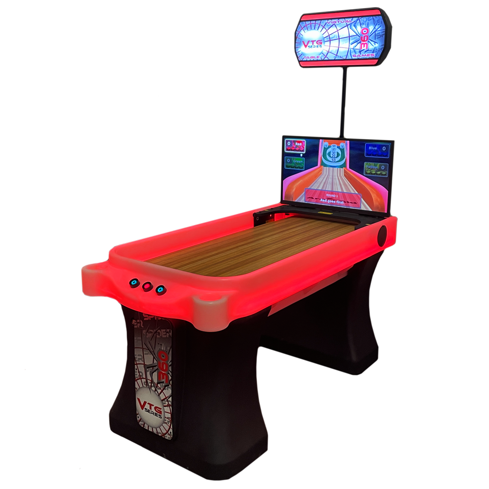 Arachnid VTG Shuffleboard Table Arcade Game