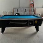 Valley Panther ZD 11 Black Cat Coin Operated Pool Table blue felt