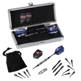 Viper Astro Tungsten Soft Tip Darts 18g, Green Rings, with tips, flights & case by Viper.