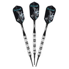 Viper Diamond Tungsten Soft Tip Dart Set, 16g, Black Rings, for electronic dart boards.