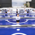 Close-up of a foosball player on the American Legend Manhattan Foosball Table.