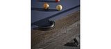 Brunswick Billiards Birmingham 9' Slate Pool Table in Charcoal