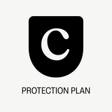 Black shield with white C—add protection with the Clyde Protection Plan by Clyde.