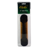 Cuetec 9" billiard table brush with nylon bristles and green label.