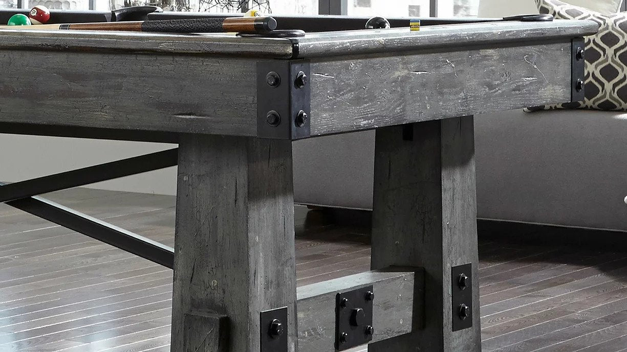 American Heritage Fresco 8' Slate Pool Table in Marble