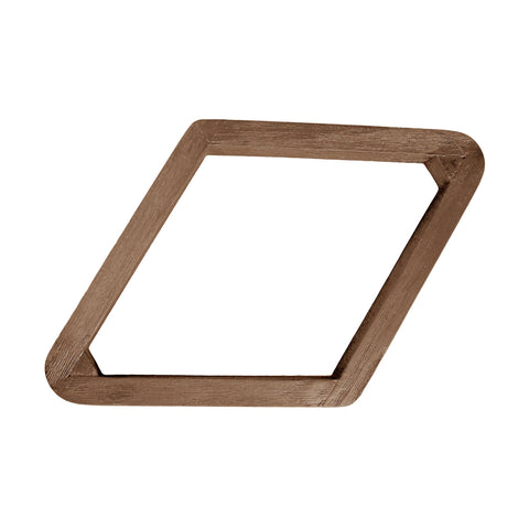 Imperial Bull Nose Wood 9-Ball Rack in Desert Chestnut with reinforced corners.