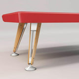 Contemporary Red Pool Table 