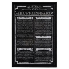 Carmelli Game Rules Wall Art