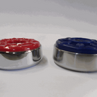 Playcraft 2 5/16” Deluxe Shuffleboard Weight - Set, 4 Red & 4 Blue
