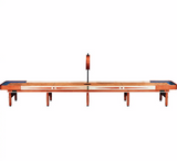 Playcraft Telluride 16' Pro Style Shuffleboard Table in Honey with optional Overhead Electronic Scoring