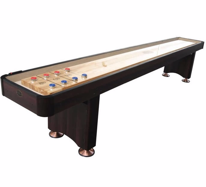 Playcraft Woodbridge 12' Shuffleboard Table in Espresso