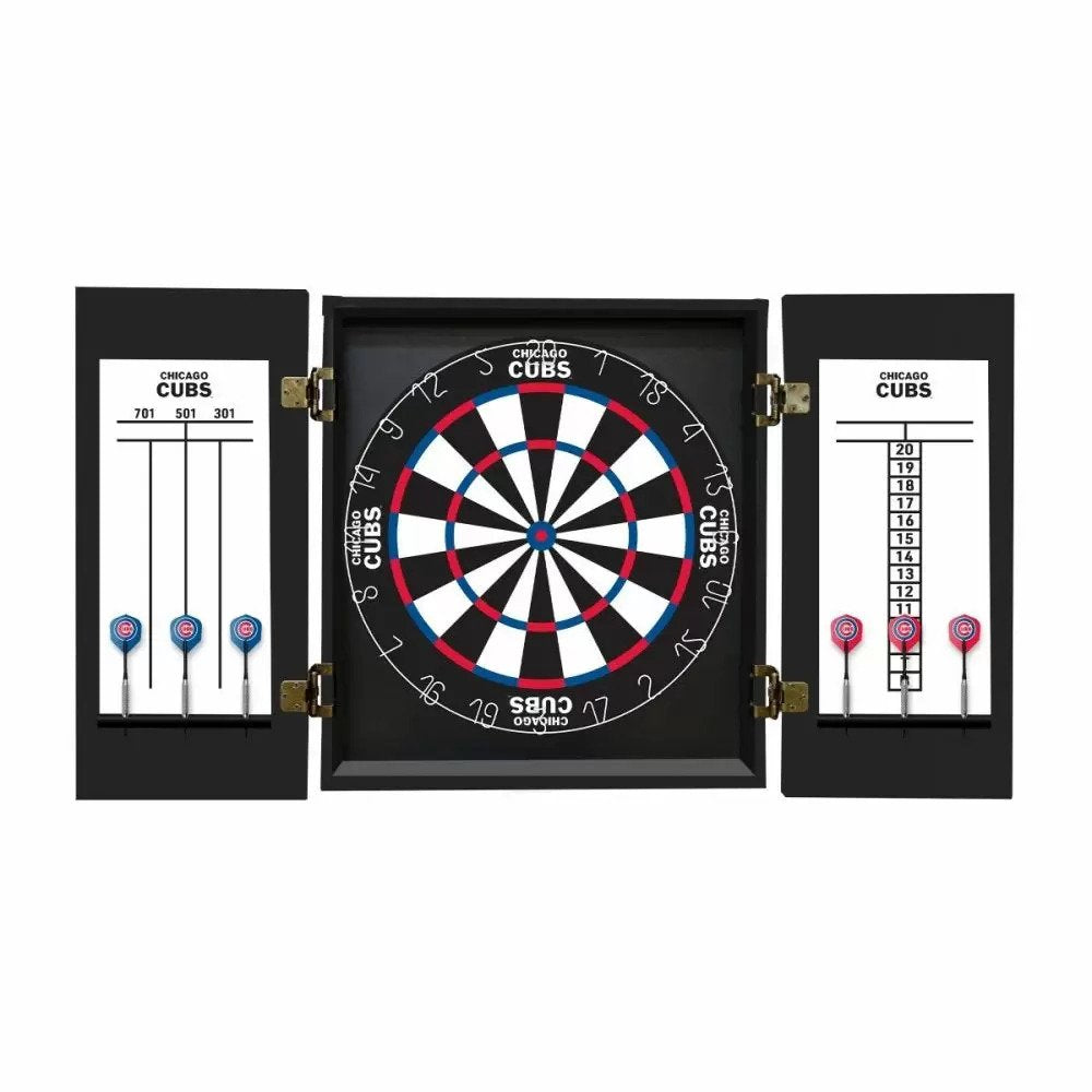 Imperial Chicago Cubs Fan's Choice Dartboard Set