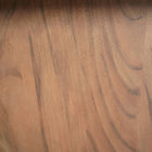 Close-up of Nixon KAI 8' Slate Pool Table's walnut finish, highlighting natural wood grain.