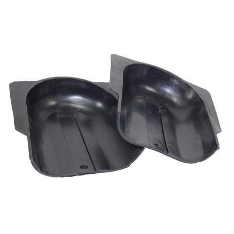 Set of 6 Imperial Small Rubber Gully Boots, ideal for use with a ball return system.