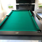 Playcraft Monaco 8' Slate Pool Table with Dining Top with Euro Green Felt