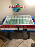 Garlando Coperto Foosball Table in Red, White & Blue (Coin-Operated)