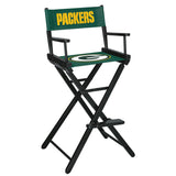 Imperial Green Bay Packers Bar Height Directors Chair