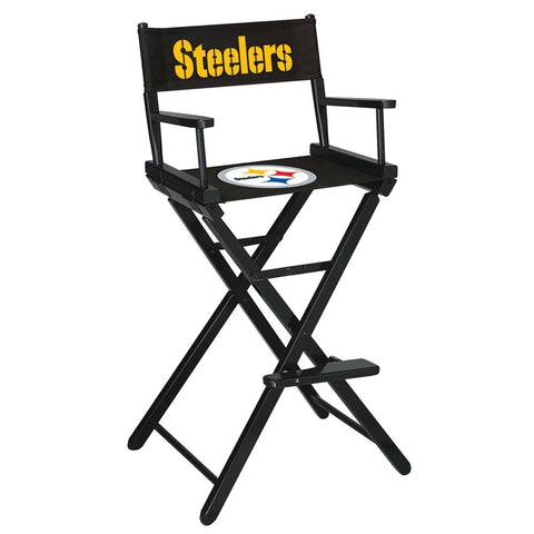 Imperial Pittsburgh Steelers Bar Height Directors Chair