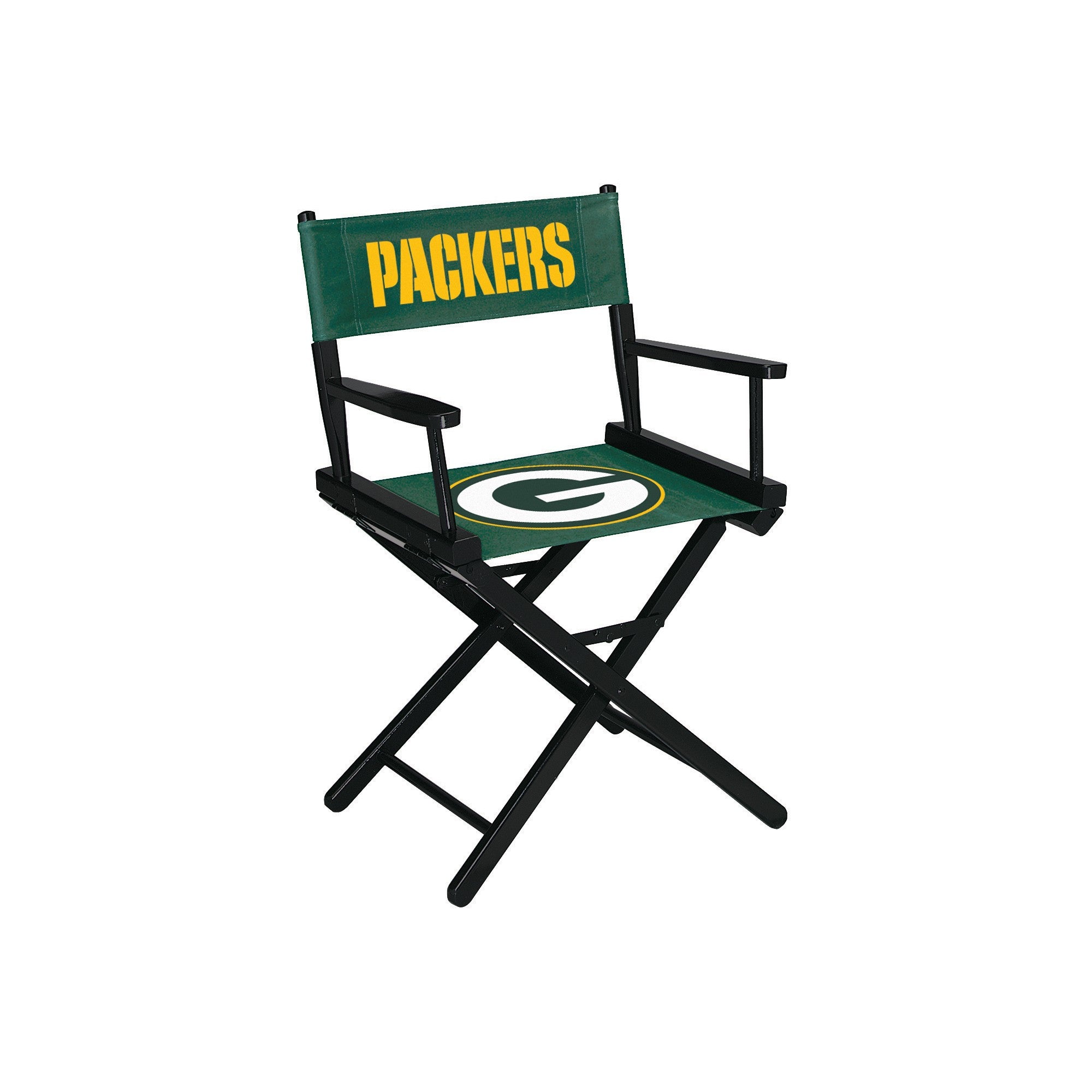 Imperial Green Bay Packers Table Height Directors Chair