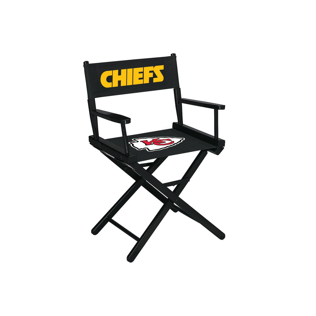 Imperial Kansas City Chiefs Table Height Directors Chair