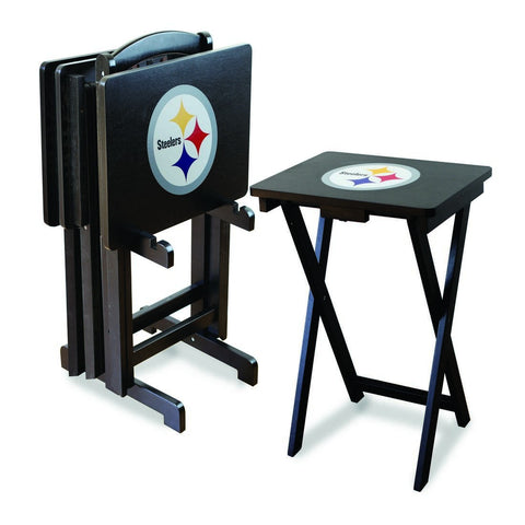 Imperial Pittsburgh Steelers TV Snack Tray Set