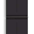 Two black panels form a Killerspin Revolution SVR Rosso Table, seen from above on white background.