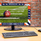 Imperial Denver Broncos Big Game Monitor Frame