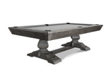 Nixon Birdy 7' Slate Pool Table in Grayson Grey by Nixon Billiards, dining top option available.