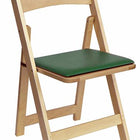 Kestell Hardwood Padded Folding Chair