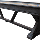 Playcraft Brazos River 16' Pro-Style Shuffleboard Table in Weathered Black