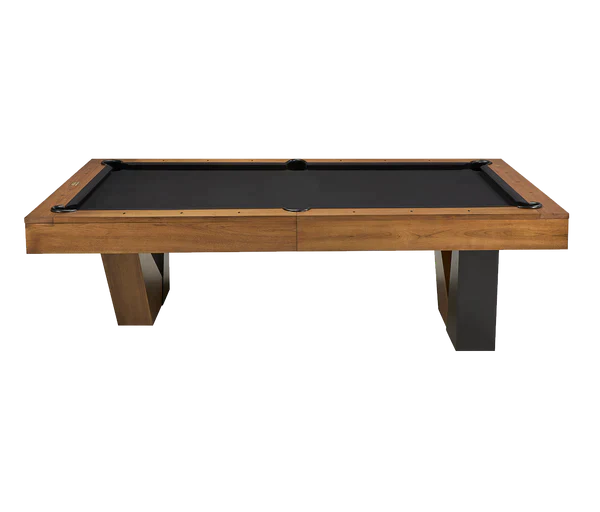 American Heritage Billiards Annex Billiard Table (Brushed Walnut) Side