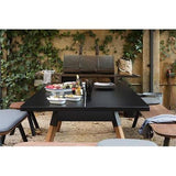 RS Barcelona You and Me Black Standard Outdoor Tennis Table