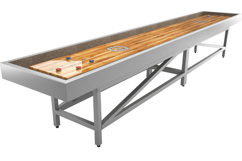 Champion Sheffield 14' Shuffleboard Table (Metal) Indoor/Outdoor